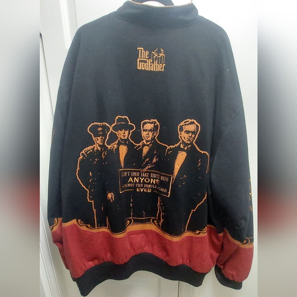 Vintage Godfather Black and Red Classic Jacket. - Picture 2 of 5